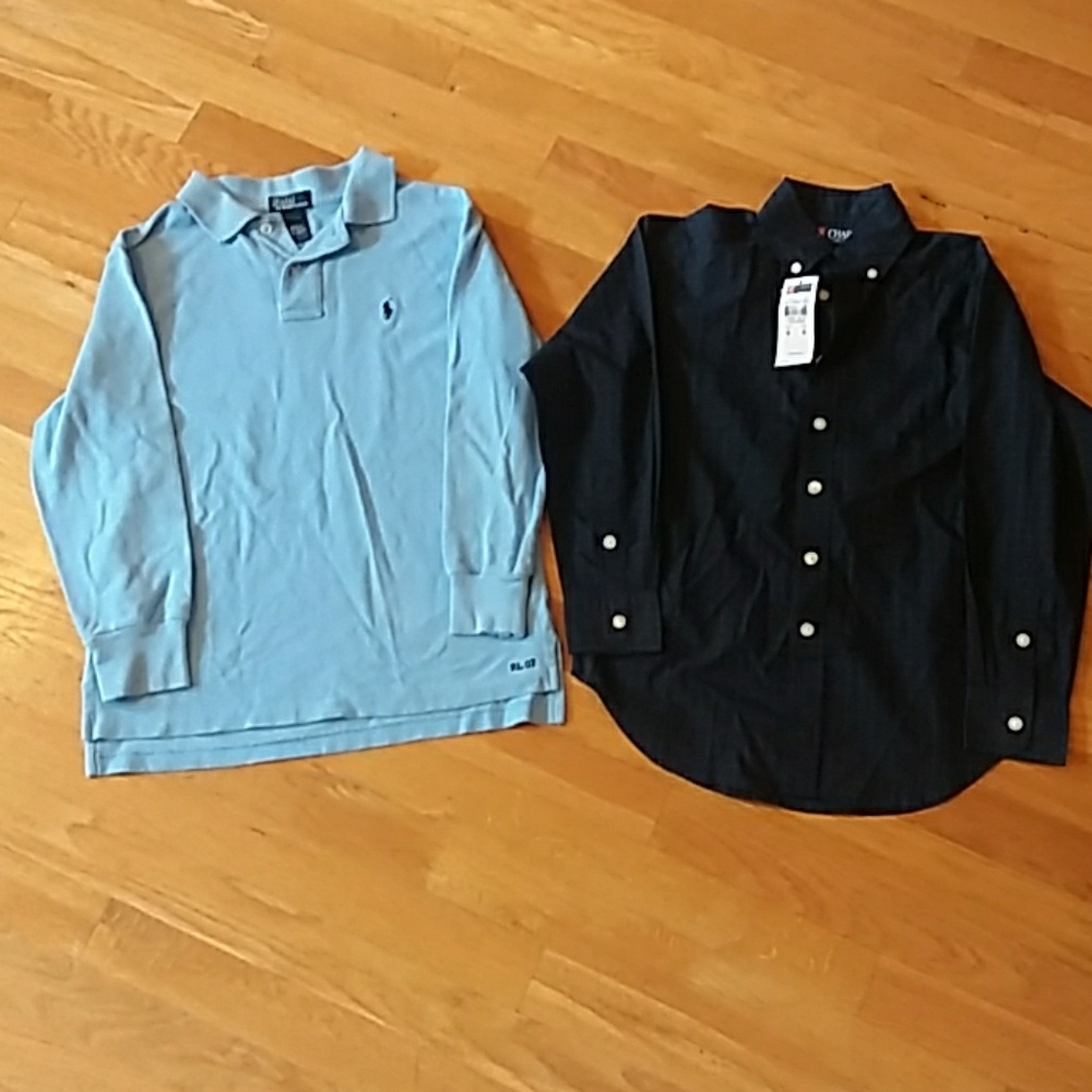 Boys long sleeve name brand